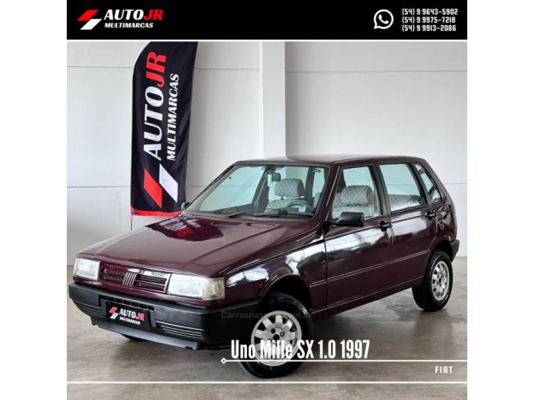 FIAT - UNO - 1997/1997 - Vermelha - R$ 11.800,00