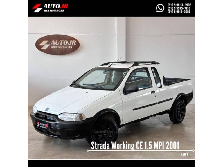 FIAT - STRADA - 2001/2001 - Branca - R$ 24.800,00