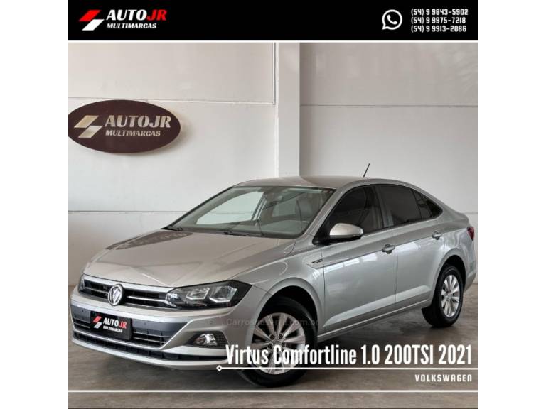 VOLKSWAGEN - VIRTUS - 2021/2021 - Prata - R$ 89.900,00