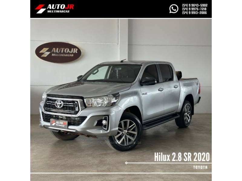 TOYOTA - HILUX - 2020/2020 - Prata - R$ 187.900,00