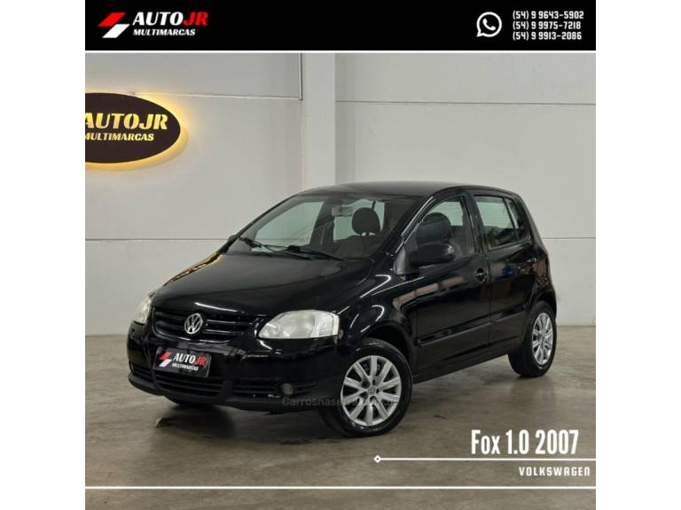 VOLKSWAGEN - FOX - 2007/2007 - Preta - R$ 21.900,00