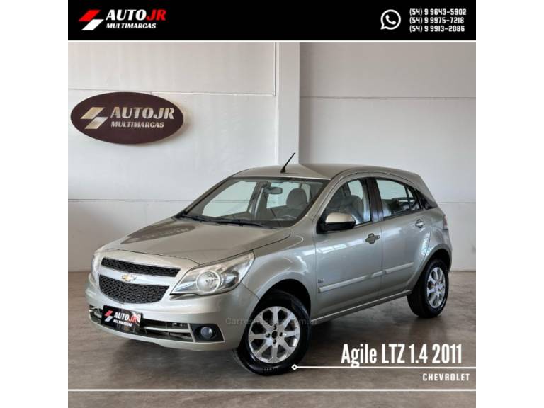 CHEVROLET - AGILE - 2011/2011 - Dourada - R$ 37.900,00