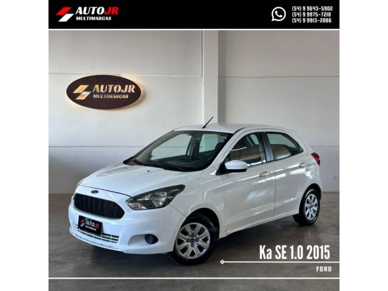 FORD - KA - 2015/2015 - Branca - R$ 41.900,00