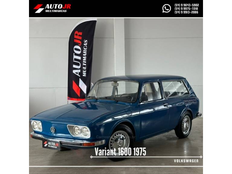 VOLKSWAGEN - VARIANT - 1975/1975 - Azul - R$ 16.900,00