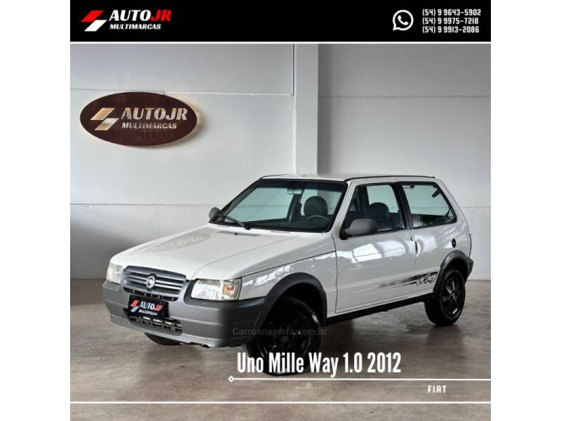FIAT - UNO - 2012/2012 - Branca - R$ 26.900,00