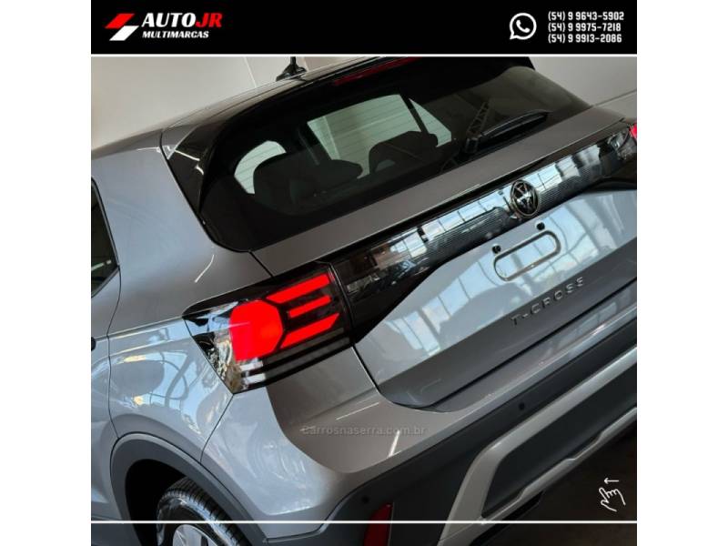 VOLKSWAGEN - T-CROSS - 2025/2025 - Prata - Sob Consulta