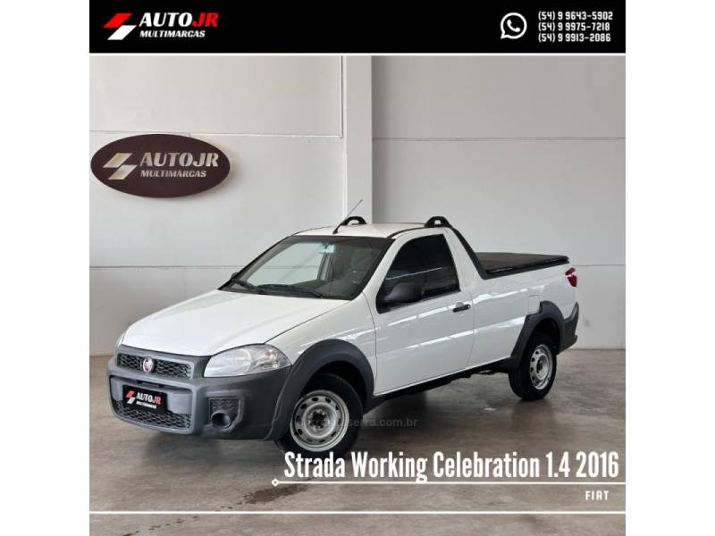FIAT - STRADA - 2016/2016 - Branca - R$ 55.900,00