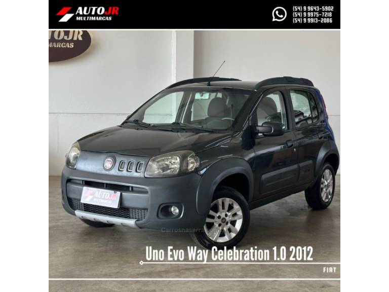 FIAT - UNO - 2012/2012 - Cinza - R$ 35.900,00