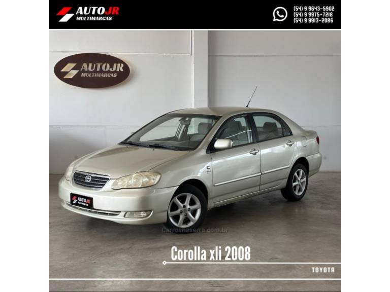 TOYOTA - COROLLA - 2008/2008 - Dourada - R$ 41.900,00