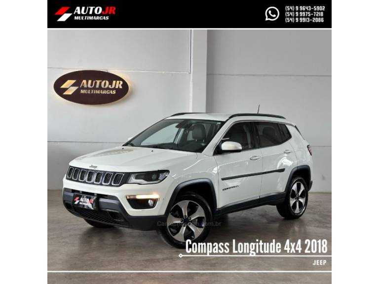 JEEP - COMPASS - 2018/2018 - Branca - R$ 98.900,00