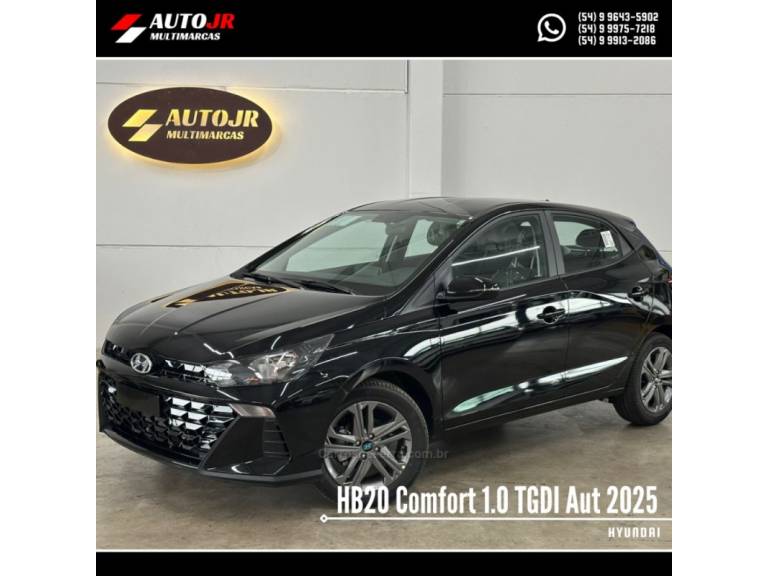 HYUNDAI - HB20 - 2025/2025 - Preta - Sob Consulta